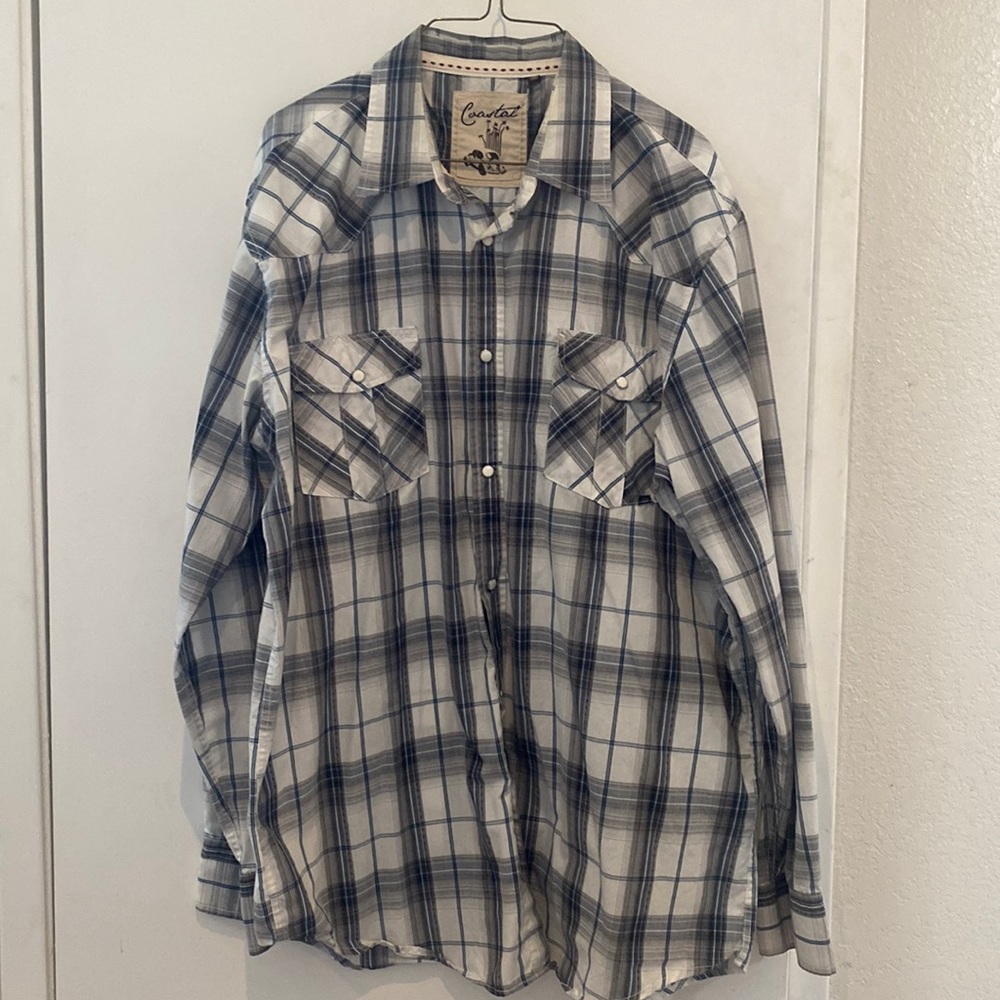 Casual button up short XXL